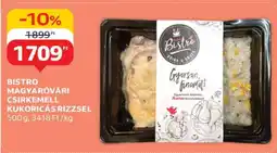 Auchan Bistro Magyaróvári Csirkemell Kukoricás Rizzsel ajánlat