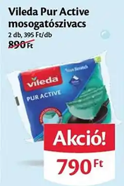 EcoFamily Vileda Pur Active mosogatószivacs ajánlat