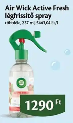 EcoFamily Air Wick Active Fresh légfrissítő spray ajánlat