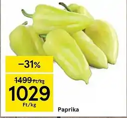 Tesco Paprika ajánlat