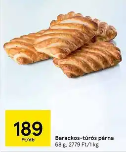 Tesco Barackos-túrós párna ajánlat