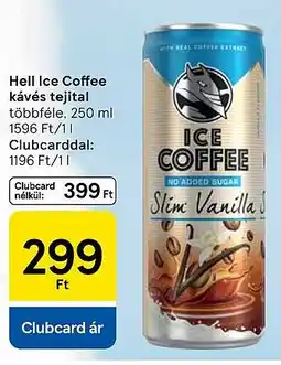 Tesco Hell Ice Coffee kávés tejital ajánlat