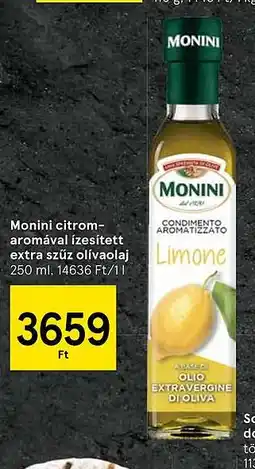 Tesco Monini citrom- aromával ízesített extra szűz olívaolaj ajánlat