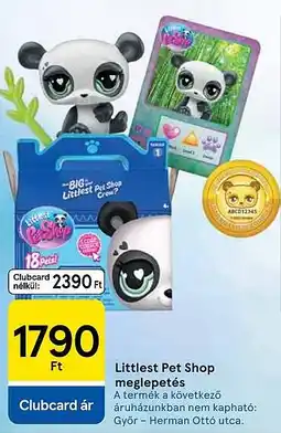 Tesco Littlest Pet Shop meglepetés ajánlat