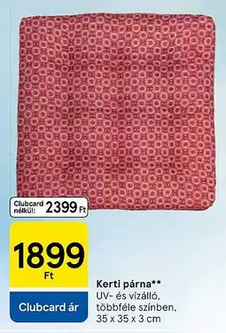 Tesco Kerti párna ajánlat