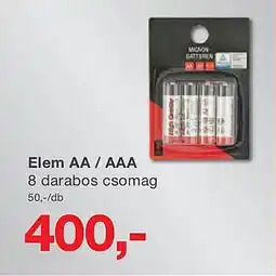 Kik Elem AA / AAA ajánlat