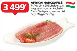 Auchan Afrikai harcsafilé ajánlat