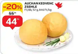 Auchan Auchan kedvenc zsemle ajánlat