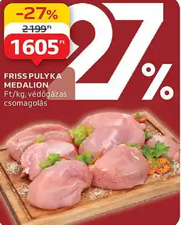 Auchan Friss pulyka medalion ajánlat