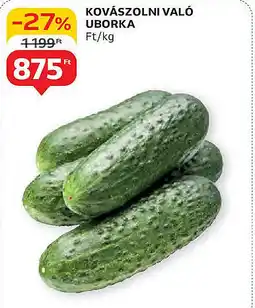 Auchan Kovászolni való uborka ajánlat