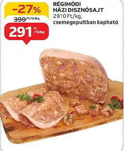 Auchan Régimódi házi disznósajt ajánlat