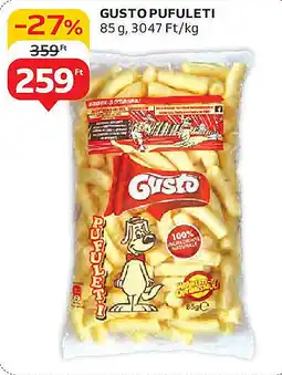 Auchan Gusto pufuleti ajánlat