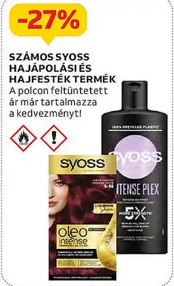 Auchan Számos syoss hajápolási és hajfesték termék ajánlat