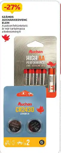 Auchan Számos Auchan kedvenc elem ajánlat