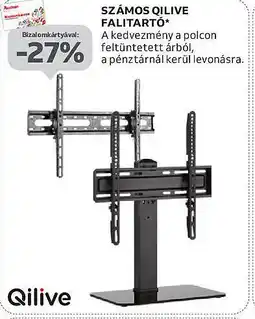 Auchan Számos Qilive falitartó ajánlat