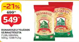 Auchan Dunakeszi 2 tojásos száraztészta ajánlat