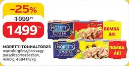 Auchan Moretti tonhaltörzs ajánlat