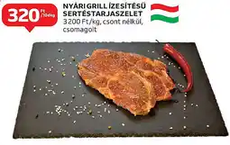 Auchan Nyári grill ízesítésű sertéstarjaszelet ajánlat