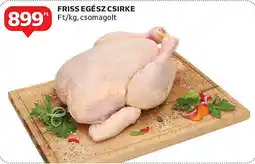 Auchan Friss egész csirke ajánlat