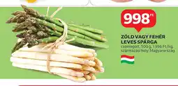 Auchan Zöld vagy fehér leves spárga ajánlat