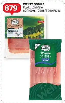 Auchan Wein's sonka ajánlat