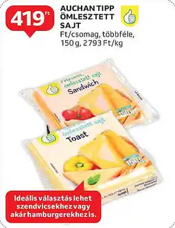 Auchan Auchan tipp ömlesztett sajt ajánlat