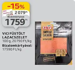 Auchan Vici füstölt lazacszelet ajánlat