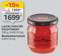 Auchan Lazacikra ízű készítmény ajánlat