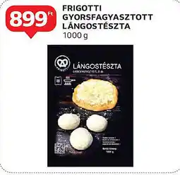 Auchan Frigotti gyorsfagyasztott lángostészta ajánlat