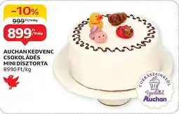 Auchan Auchan kedvenc csokoládés mini dísztorta ajánlat