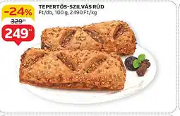 Auchan Tepertős-szilvás rúd ajánlat