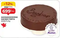 Auchan Auchan kedvenc sacher torta ajánlat