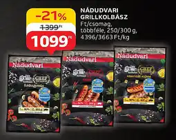Auchan Nádudvari grillkolbász ajánlat