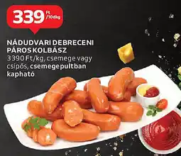 Auchan Nádudvari debreceni páros kolbász ajánlat