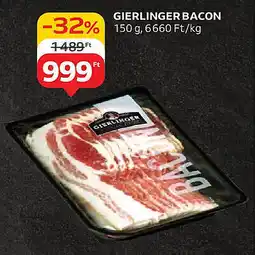 Auchan Gierlinger bacon ajánlat