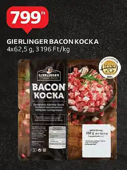 Auchan Gierlinger bacon kocka ajánlat