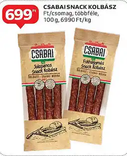 Auchan Csabaisnack kolbász ajánlat