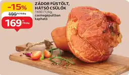 Auchan Zádor füstölt, hátsó csülök ajánlat