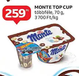 Auchan Monte top cup ajánlat