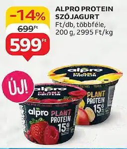 Auchan Alpro protein szójagurt ajánlat