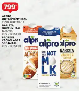 Auchan Alpro uht növényi ital stb. ajánlat