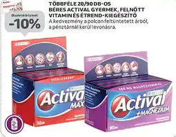 Auchan Többféle 20/90 db-os béres actival gyermek stb. ajánlat