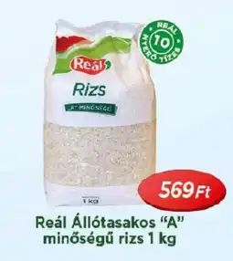 Real Reál Állótasakos "A" minőségű rizs ajánlat