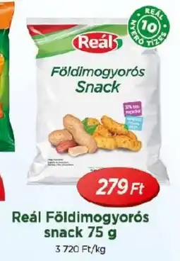 Real Reál Földimogyorós snack ajánlat