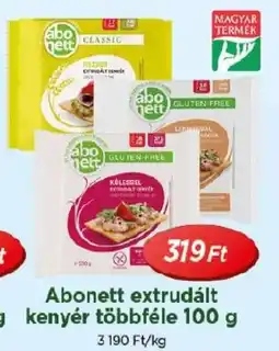 Real Abonett extrudált kenyér ajánlat