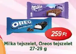 Real Milka tejszelet, Oreos tejszelet ajánlat