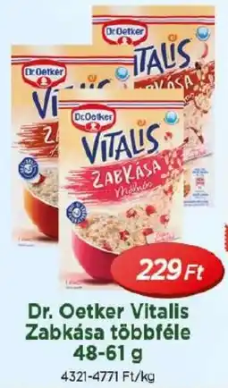 Real Dr. Oetker Vitalis Zabkása ajánlat