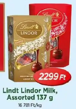 Real Lindt Lindor Milk, Assorted ajánlat
