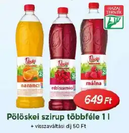 Real Pölöskei szirup ajánlat