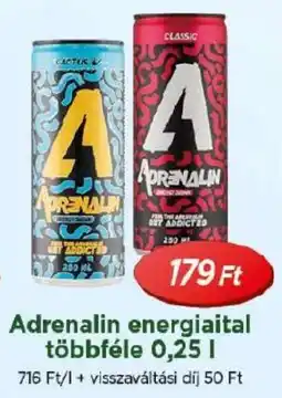 Real Adrenalin energiaital ajánlat